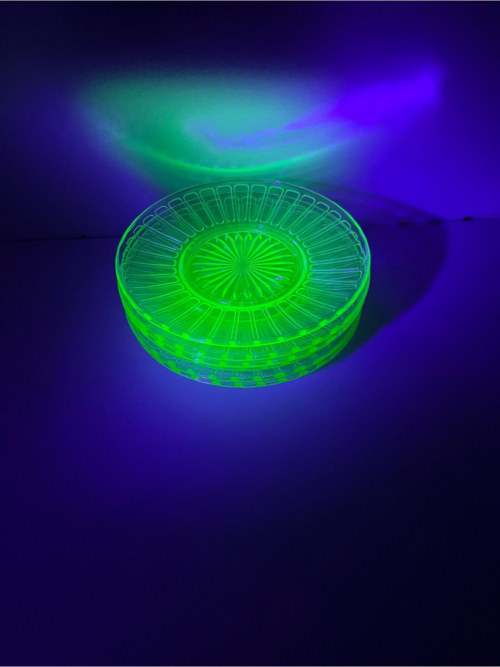 Uranium 6” plates set of 6